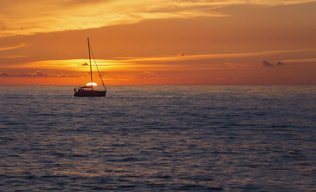 Sailing at Sunset